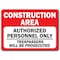 Signmission Safety Sign, 12 in Height, Aluminum, Video Surv - Construct A-1218 Video Surv - Construct - alternate 1